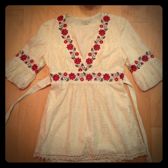 Forever 21 Gypsy Hippie Boho Top
