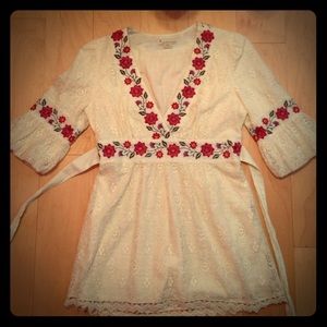 Forever 21 Gypsy Hippie Boho Top