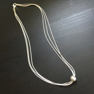 🚫SOLD🚫Silpada sterling silver ball necklace