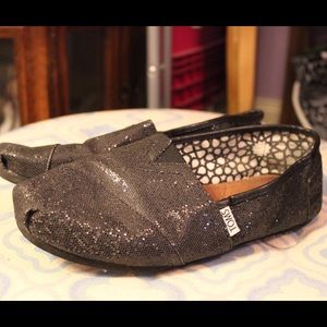 Glittery Toms Slippers