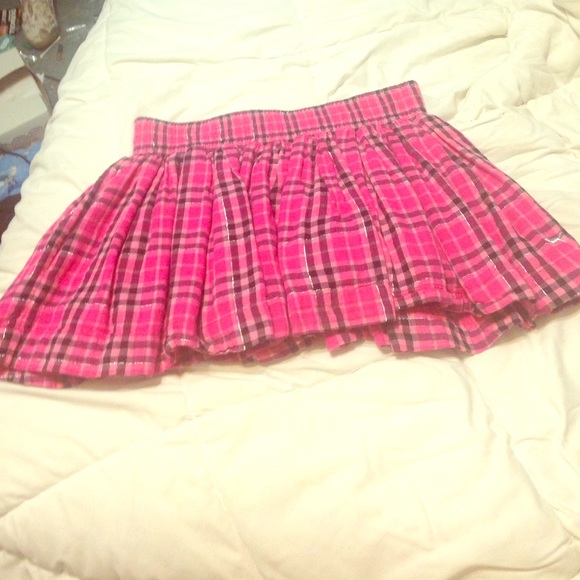 Plaid PINK skirt