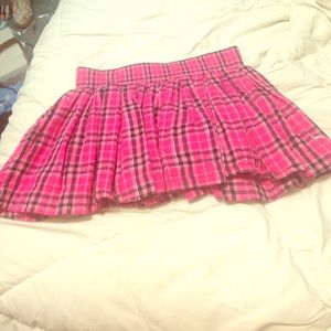 Plaid PINK skirt