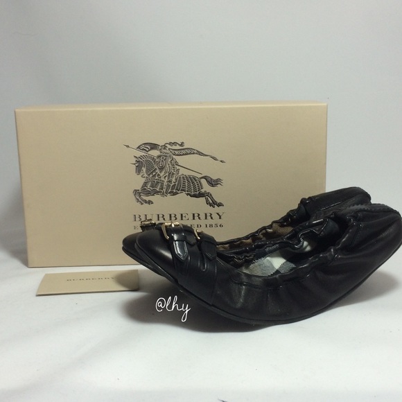 BURBERRY FALCONY BALLET FLATS SIZE 38 - Picture 2 of 4