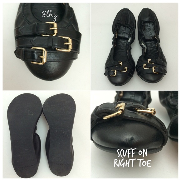 BURBERRY FALCONY BALLET FLATS SIZE 38 - Picture 3 of 4