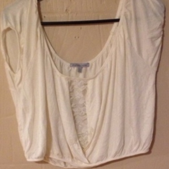 Lace crop top