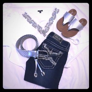 Sheer embellished Blouse.