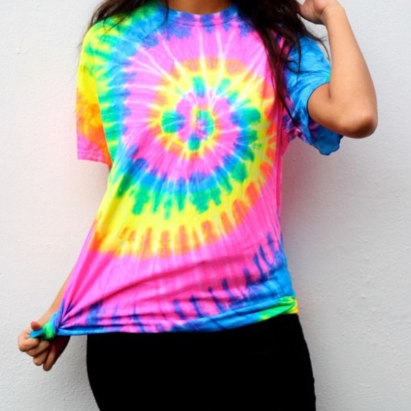 Tie dye tee shirt