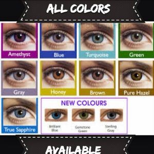 Pure hazel contacts reserved