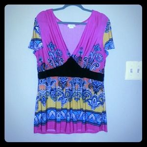 Colorful top (SOLD)