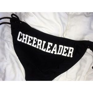 "Cheerleader" bikini bottoms