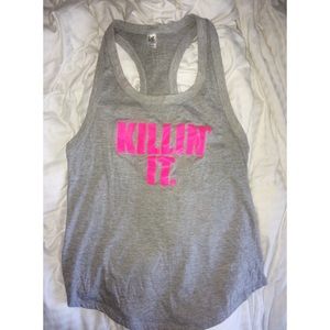 "Killin it" workout tank