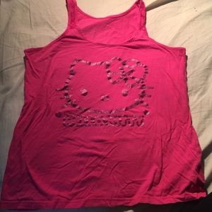 Hello kitty sleep tank top