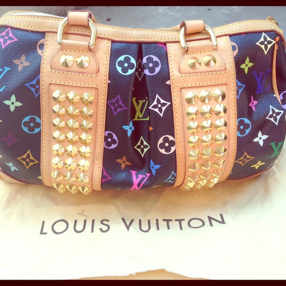 Louis Vuitton Multi-color Monogram Courtney GM