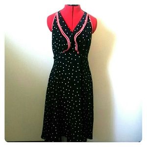 Polka dot summer dress