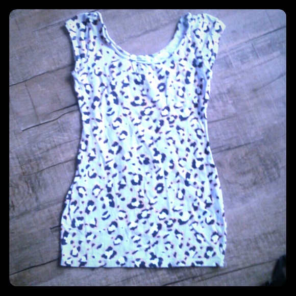 Leopard print dress