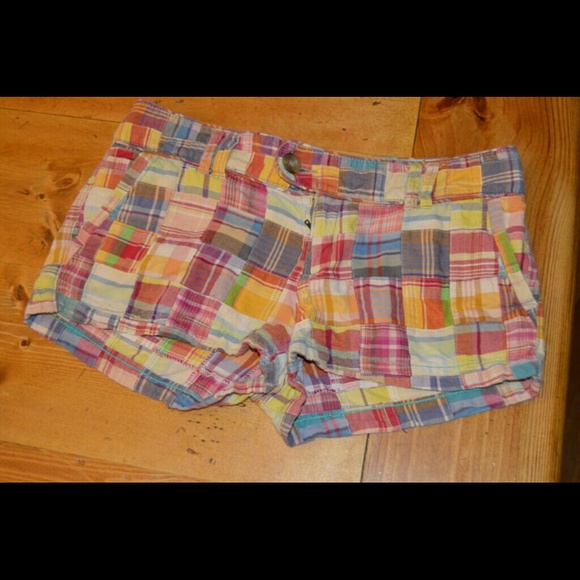 Plaid shorts