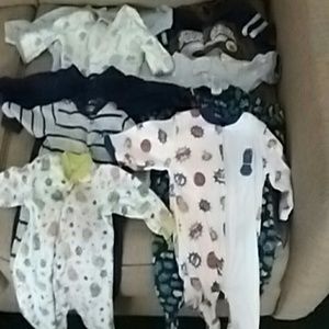 Baby boy sleeper bundle