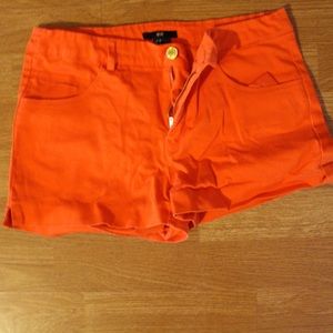 H&m Orange shorts