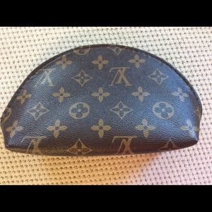 Leather Cosmetic bag