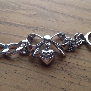 Juicy Couture Bow Starter Charm Bracelet