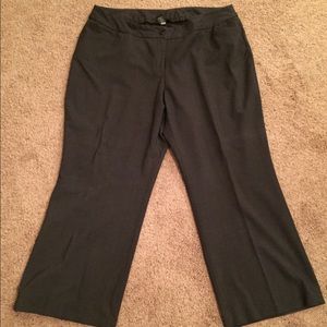 Lane Bryant dress pants. Charcoal gray. Size 20P