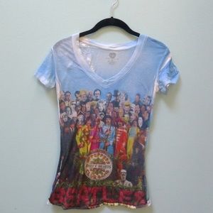 Vintage Beatles Sgt. pepper's Album Cover T-shirt