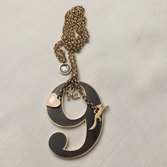 Wildfox Couture Gold Lucky No.9 Necklace
