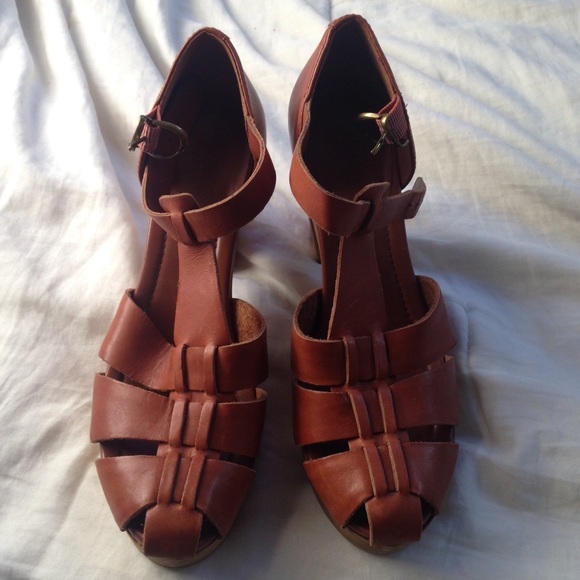 Madewell Leather Platform Sandals