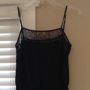 Long sheer back dress