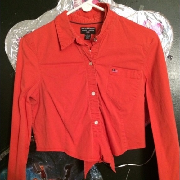 Ralph Lauren crop top