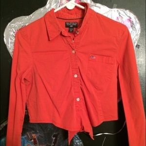 Ralph Lauren crop top