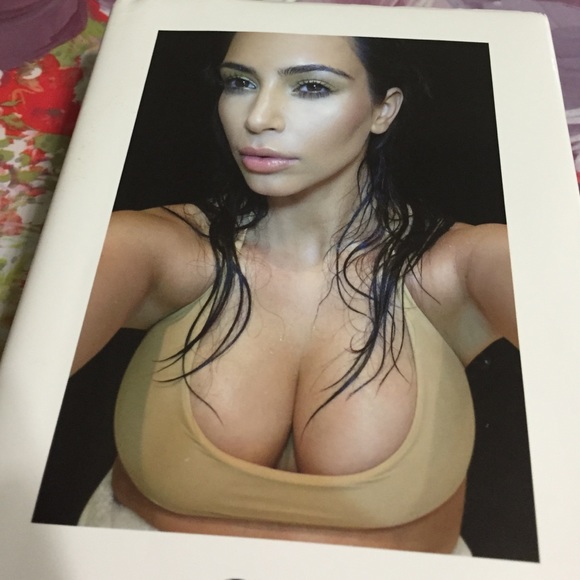 The Kim kardashian book "selfish"