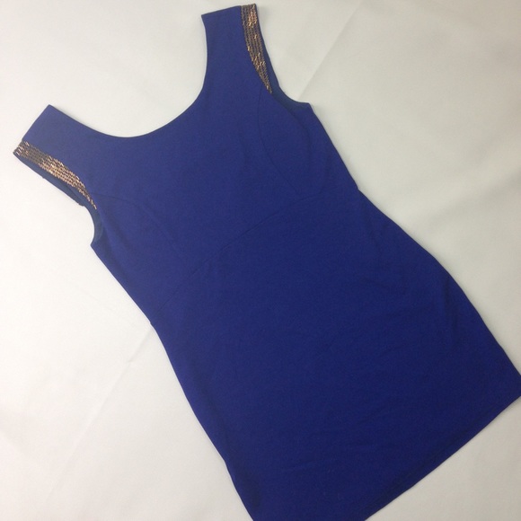 Needle & Thread Dresses & Skirts - Needle & Thread Cobalt Beaded Dress