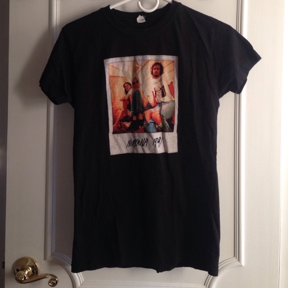 Nirvana 1991 Polaroid T