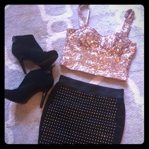 ‼️SOLD‼️Sequin top