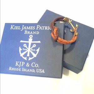 Kiel James Patrick Leather Rope Bracelet