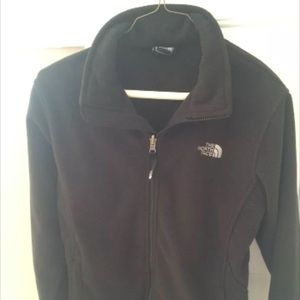 Girls Black North Face Jacket Size XL