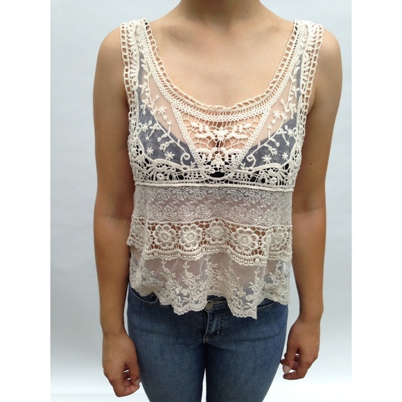 Boho Lace Tank