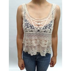 Boho Lace Tank