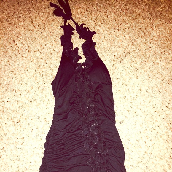 Black tie top