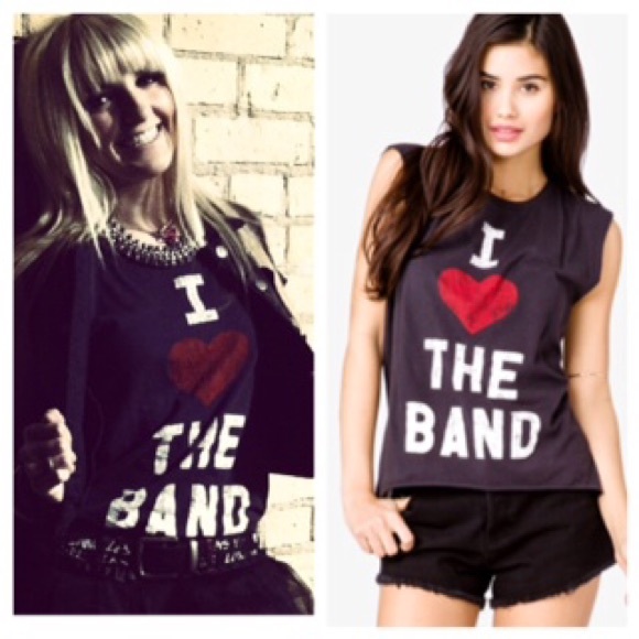 "I ❤️ The Band" Muscle Tee - Rydel Lynch Exact