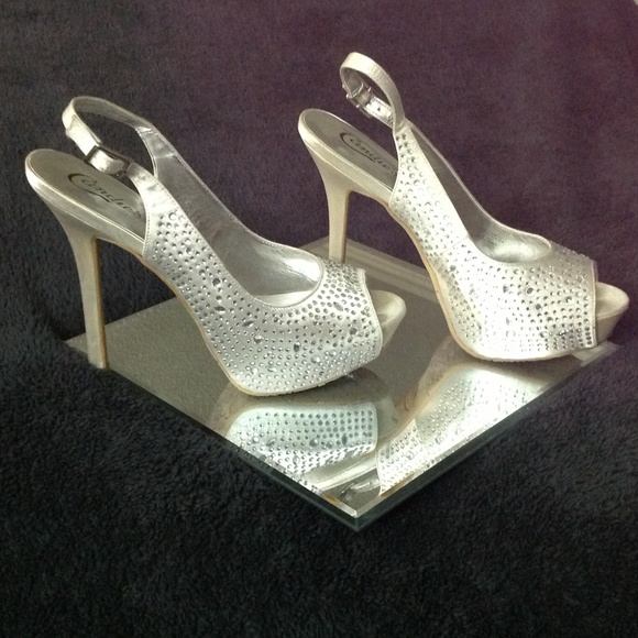 Silver heels