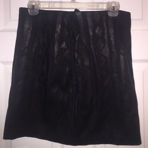 H&M black sequenced pencil skirt!