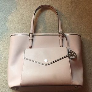 Michael Kors Jet Set Saffiano Leather Tote