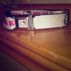 Hello kitty buckle belt
