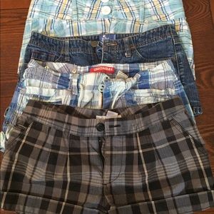 Lot of 4 pairs JR's. size 3 shorts