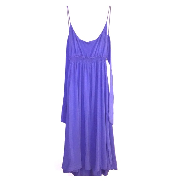 Ella Moss Blue Dress with Back Tie