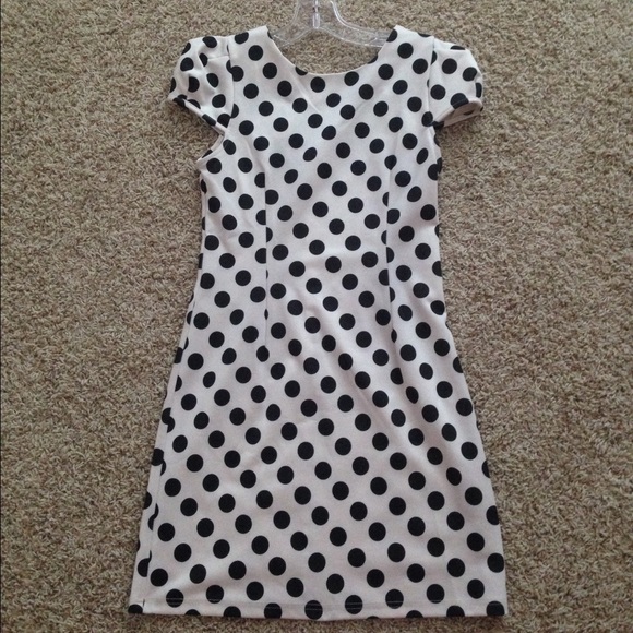 Black and White Polka Dot Dress from ModCloth!