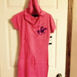 Beverly Hills polo club dress/ coverup