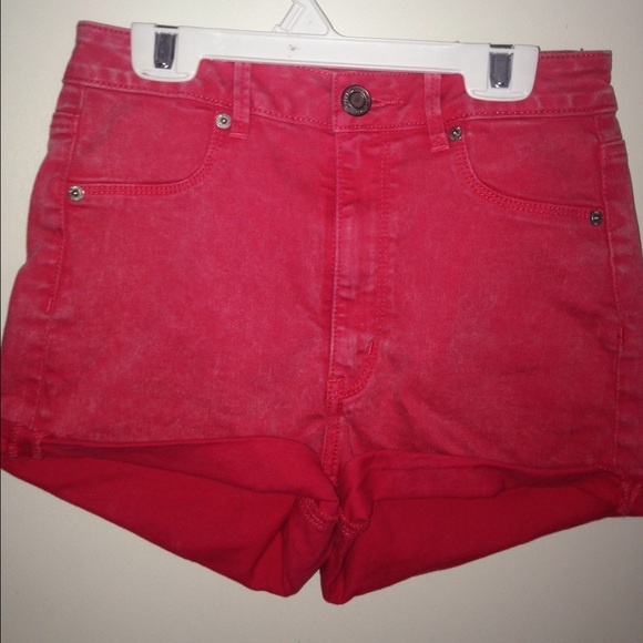 Highwaisted AE Jean Shorts